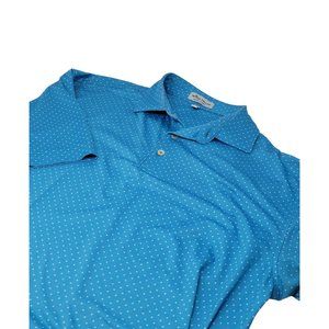 Peter Millar Summer Comfort Golf Polo Shirt Size Medium‎
